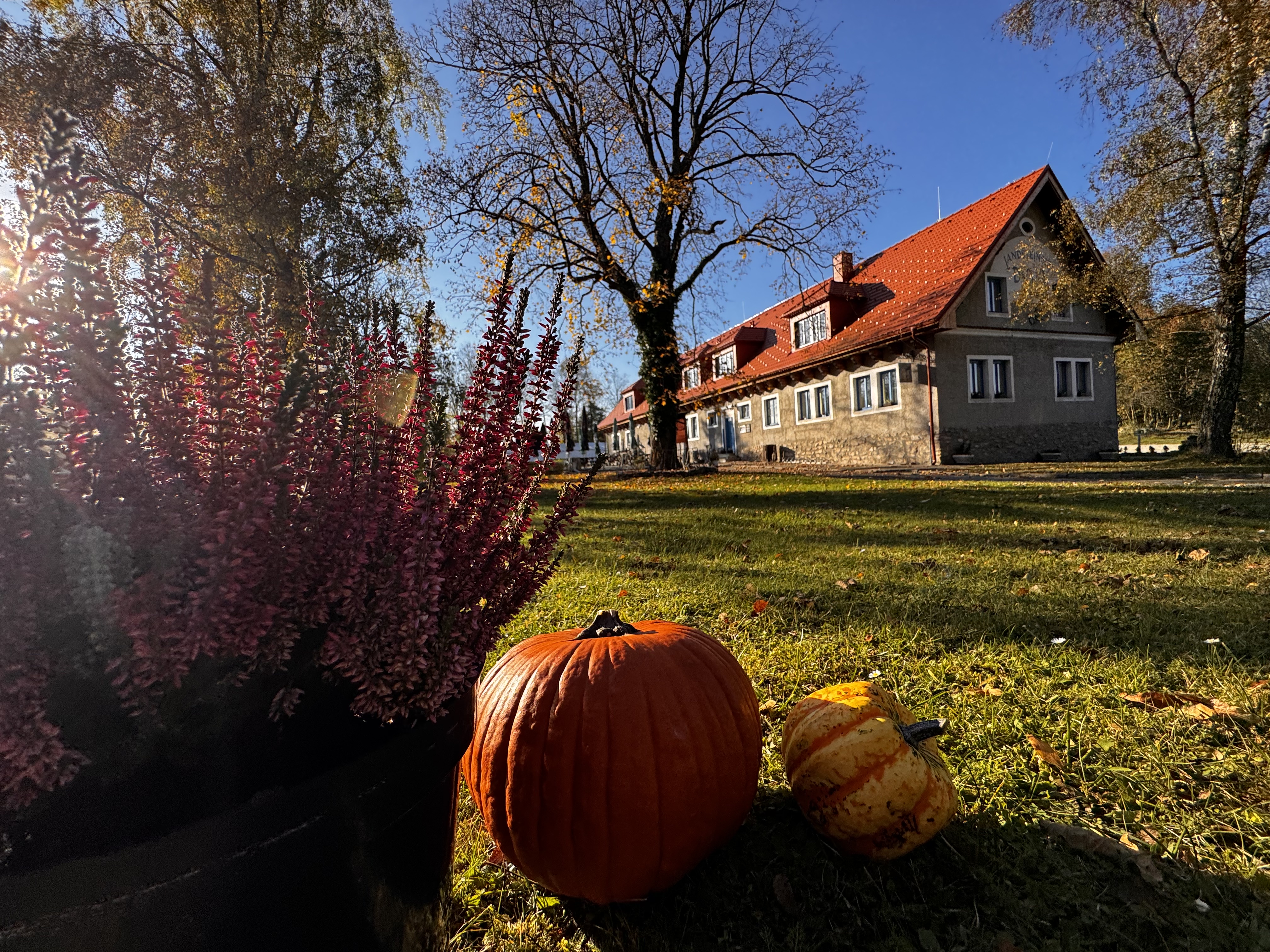 Ubytování přímo pod hradem Landštejn